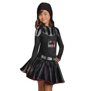 Star Wars Darth Vader Girls Halloween Costume